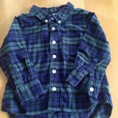 pinoco.様専用、、、無印 サイズ100 フランネルチェックシャツのサムネイル