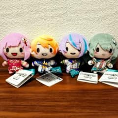プロセカ ふわぷち マスコット ワンダショ BrandNewWorld 4種 プロセカ ふわぷちマスコット Brand New World ワンダショ 4種 - メルカリ