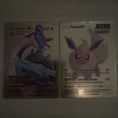 【希少・海外版】ポケモンカード Lapras VMAX Flareon Vのサムネイル