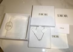 おまけ付き！箱、ショッパー付き！正規品 Dior ゴールド ネックレス 