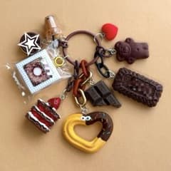 じゃらじゃらキーホルダー チョコチュロス アイス クッキー 404 - メルカリ