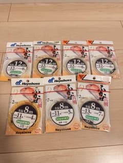 ハヤブサ ふかせ真鯛 釣り仕掛け 7点セットのサムネイル