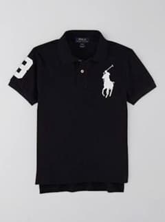 POLO RALPH LAUREN ポロシャツ ブラック ビッグポニー - メルカリ