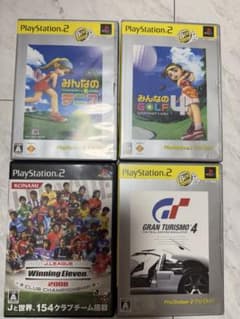 PS2 ソフト 4本セット まとめ売りのサムネイル