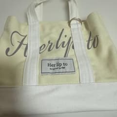 herlipto 新宿ルミネ限定 トートバッグ イエロー - メルカリ