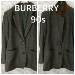 90s BURBERRY バーバリーズ テーラードジャケット ウール R - メルカリ