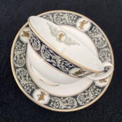 【限定モデル】WEDGEWOOD ウェッジウッド　パルナシアン　カップ&ソーサー1客　創業者生誕200周年記念限定モデル 希少】ウェッジウッド パルナシアン カップ＆ソーサー 記念限定モデル