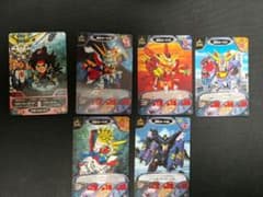 ガンダム コンバット カード Gガンダム 6枚セットのサムネイル