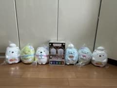 すみっコぐらし　ホテルニューすみっコドーム型ライト&ぬいぐるみ6点セット