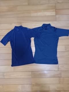 ２枚セット！！　TIGORA アンダーシャツ ネイビー 半袖　150のサムネイル