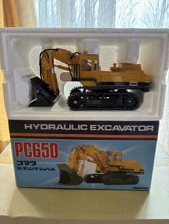 To Ki*u-sama: Komatsu PC650 Loading Excavator 1/50 Diecast