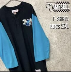 【希少デザイン☆US輸入90s】NBA ホーネッツ 七分袖ヘンリーネックTシャツのサムネイル