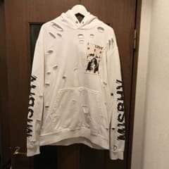 土日限定価格！MISBHV ミスビヘイブ　クラッシュドフーディのサムネイル