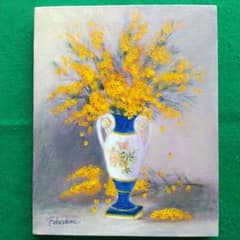 優しく包み込む本物の油彩画 】「薔薇」F4号 井上孝義画伯作品 | Shop