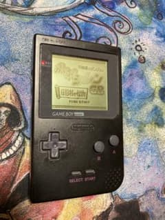 ゲームボーイポケット ブラック GAMEBOY Pocket 本体　黒のサムネイル