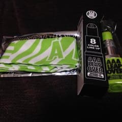 aaa 緑リボンバンダナ＆リップボールペンのサムネイル