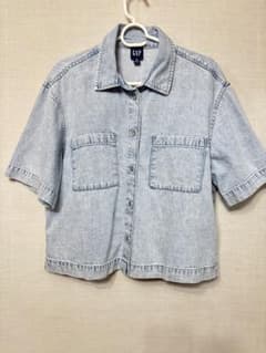 GAP 半袖デニムMサイズ ライトブルーのサムネイル