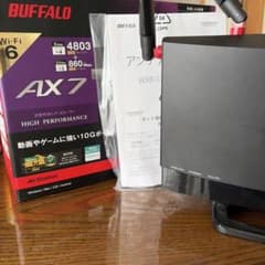 BUFFALO AirStation WXR-5700AX7S 本体 - メルカリ