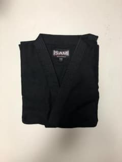【新品】イサミ　軽量柔術衣 JJ-15（上衣・ズボン・帯）A2（5号） 黒のサムネイル