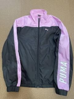 PUMA プーマ 裏起毛ウインドブレーカー上下セット　上160下150センチのサムネイル