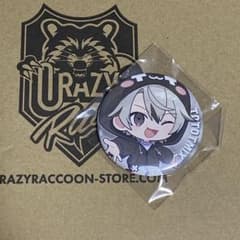 Crazy Raccoon TOTOTMIX 캔 배지 CR