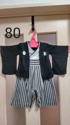 袴ロンパース 80 男の子のサムネイル
