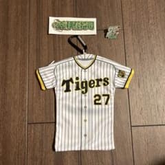 阪神タイガース 伊藤将司 ユニフォーム型ポーチ ピンバッジセット