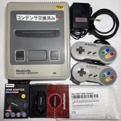 No735【HDMI遊べるセット】スーパーファミコン SFC 本体 スーファミ