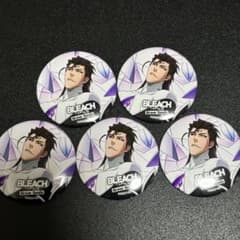 BLEACH ブリーチ ブレソル 缶バッジ 藍染惣右介 - メルカリ