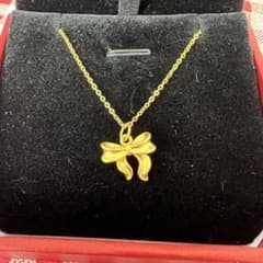 K24 純金 レディースネックレス CTF 足金999刻印する 2g 純金 レディースネックレス K24 足金999刻印する 2g - メルカリ