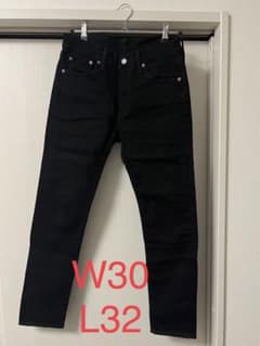 リーバイス510 スキニーブラックジーンズ W30のサムネイル