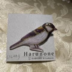 シジュウカラ ピンバッジのサムネイル