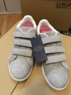 Polo Ralph Lauren スエード スニーカー グレー ベルクロのサムネイル