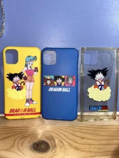 ドラゴンボール iPhone11 ケース 3個セット おまけ付きのサムネイル