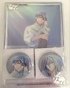 Re:vale 클리어 케이스 첨부 비주얼 카드&캔 배지 백천