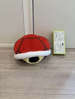 任天堂　スーパーマリオ　赤こうらクッションのサムネイル