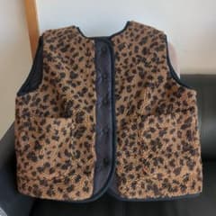 ヒョウ柄ベスト フリーサイズのサムネイル