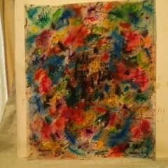 水彩画　印象17  F8号 水彩画 印象17 F8号 | Mercari