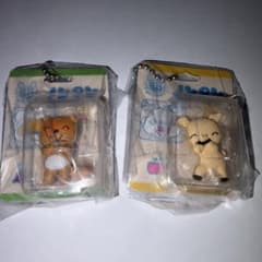 ノンタン パッケージミニチュアチャーム くまさん ぶたさんのサムネイル