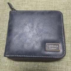 CARRKEN ネイビー 二つ折り財布のサムネイル