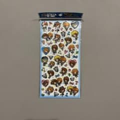 キャラクター立体シールのサムネイル