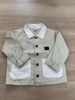 プティマイン100cmミリタリーブルゾン/男の子アウター、トップス、シャツのサムネイル