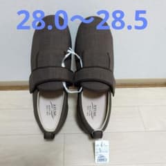 介護用シューズ ブラウン 6Lのサムネイル