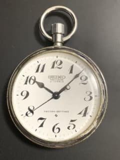 SEIKO PRECISION 6110-0010 懐中時計 鉄道時計 21石のサムネイル