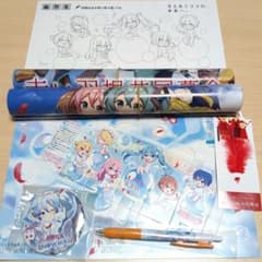 하츠네 미쿠 스노우 미쿠 SNOWMIKU 붉은 날개 공동 모금 세트 판매