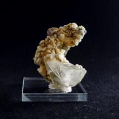 パキスタン産 アキシナイト 斧石 水晶 共生 鉱物標本 スカル