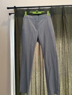 ZARA スラックス パンツ ライトブルー Sサイズのサムネイル