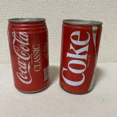 コカコーラ Coca-Cola 海外の空き缶 レトロ ヴィンテージ 2本 - メルカリ