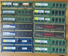 PC・サーバメモリ　ジャンク　170枚まとめ売り ジャンク メモリ14枚 42GB分 DDR2 DDR3 まとめ売り - メルカリ