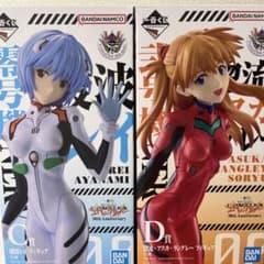 エヴァンゲリオン 1番くじ 綾波レイ アスカ セット フィギュア 最終値下げ‼️のサムネイル